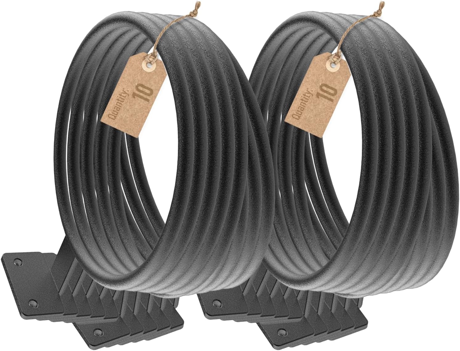 20Pack 4in Wall Flower Pot Holder Ring Plant Hanger Bulk