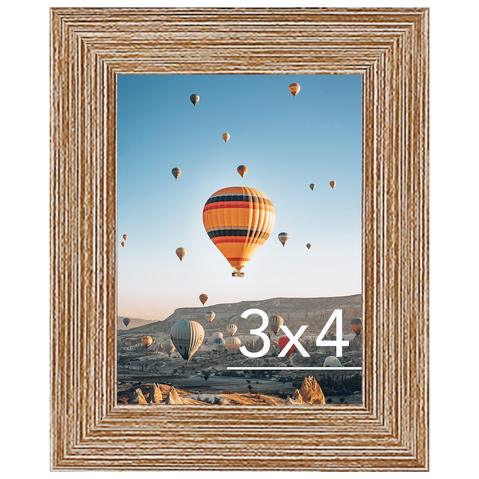 Amazon.com - JCJMY 3x4 Picture Frame Black for Tabletop or Wall, 3