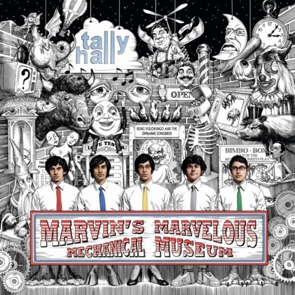 Marvins Marvelous Mechanical Museum (Clear/Splatter Vinyl) (Indies)-TALLY HALL