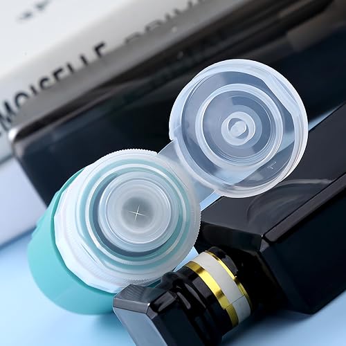 Miniatura 44 de Botellas de viaje para artículos de tocador, aprobados por la Tsa, recipientes de tamaño de viaje de 3 onzas, sin BPA, a prueba de fugas