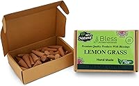 Vista 93 de Bless International Cedro 100% natural - Conos de incienso hechos a mano, sumergidos a mano, orgánicos, sin productos químicos para purificación