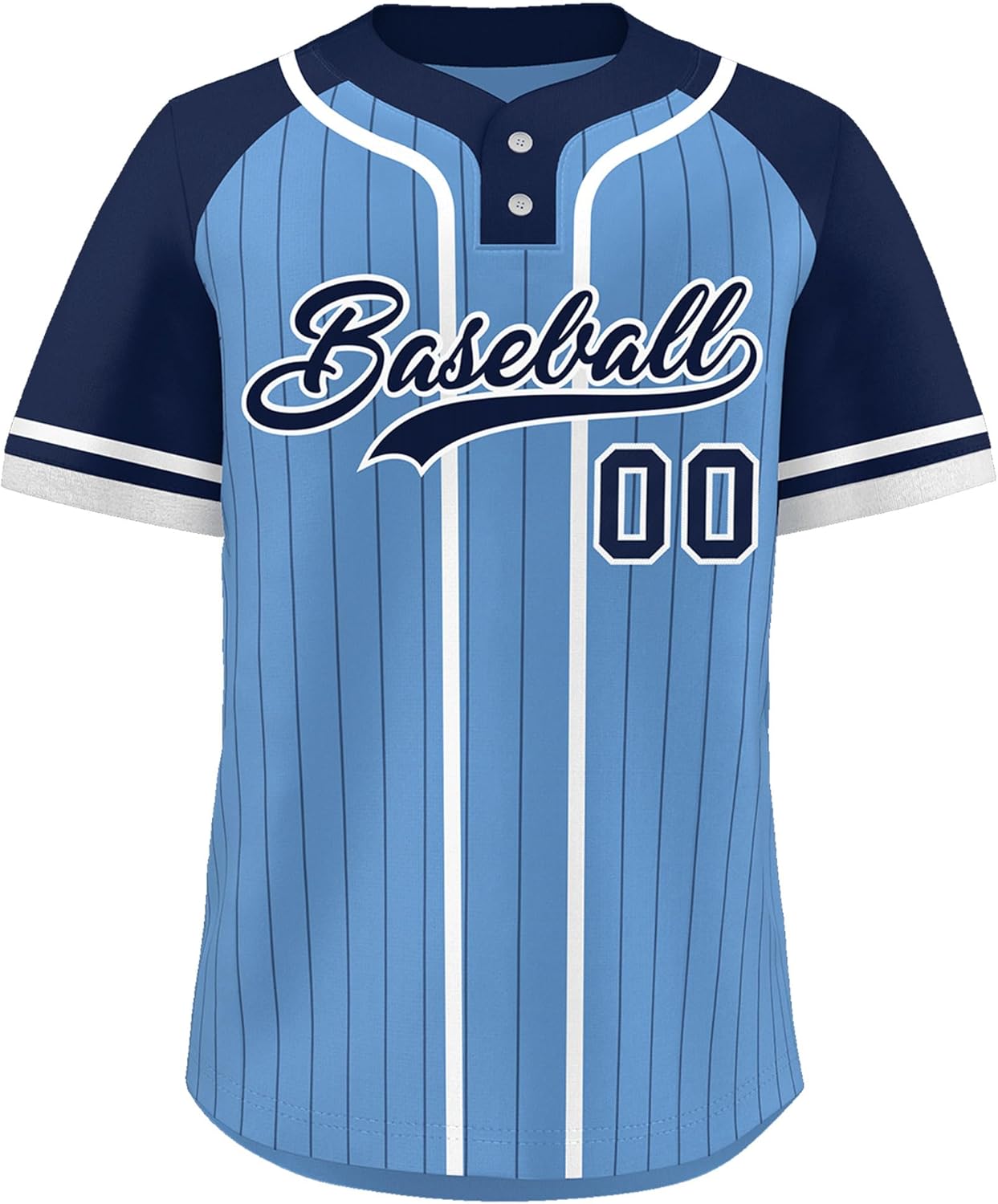 Custom Stripe Baseball Jersey Personalized Baseball Shirt Stitched/Printed Sport Uniform for Men Women Boy