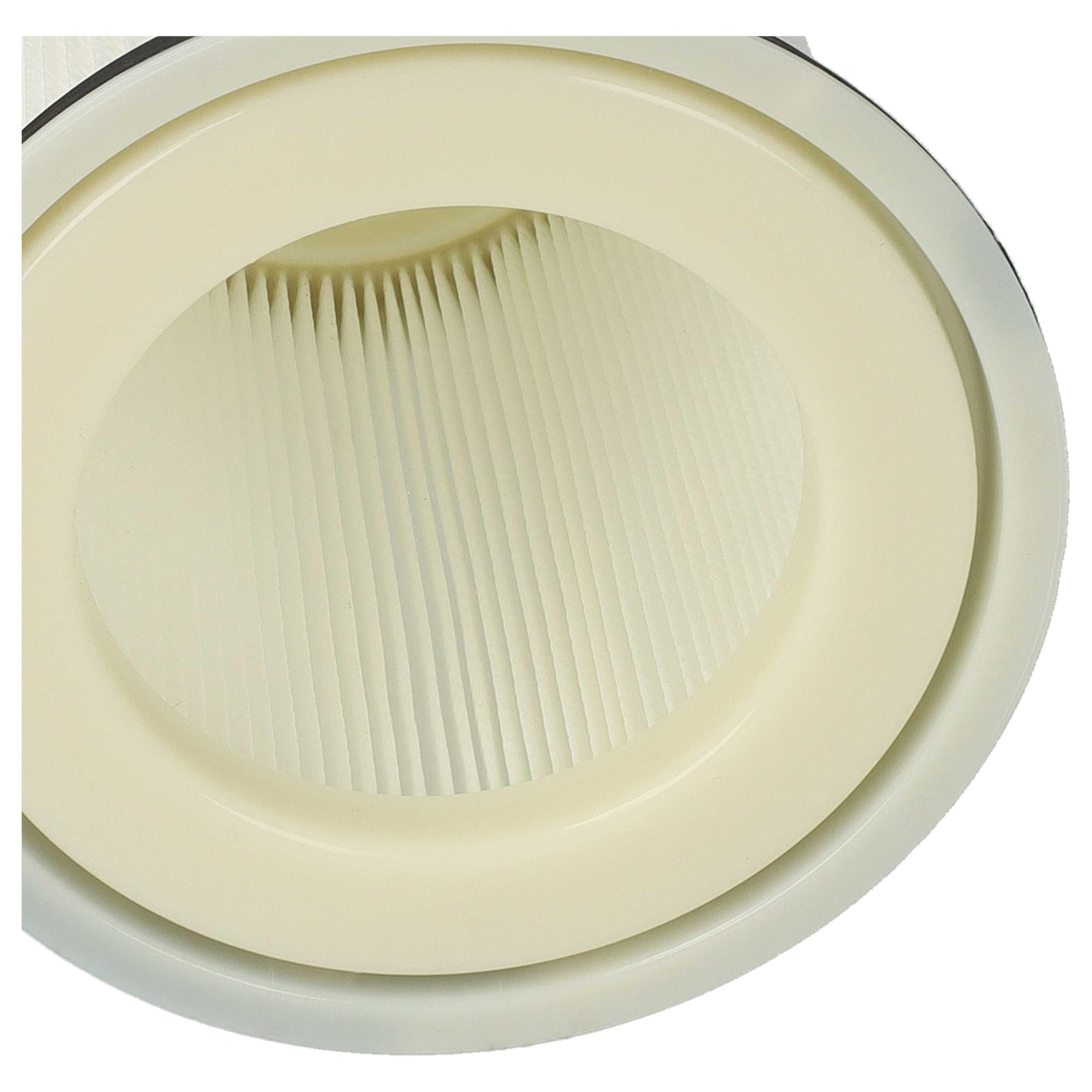 vhbw 4x Filtr zastępuje Arnica BF83 do Odkurzacza, Wash Vacuum Vacuum Cleaner - Hepa Filter Black White