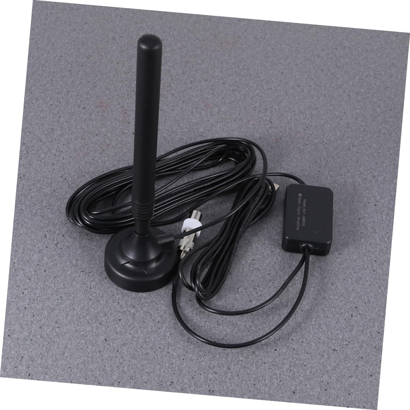 Veemoon Amplificador De Antena De Radio Plus Antena De Radio Metal y Plástico Duradera Fácil De Usar Excelente Acabado