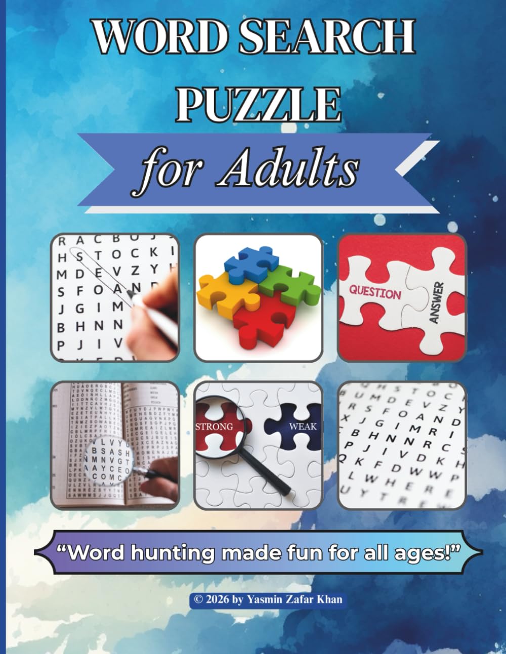 Word Search Puzzle for Adults