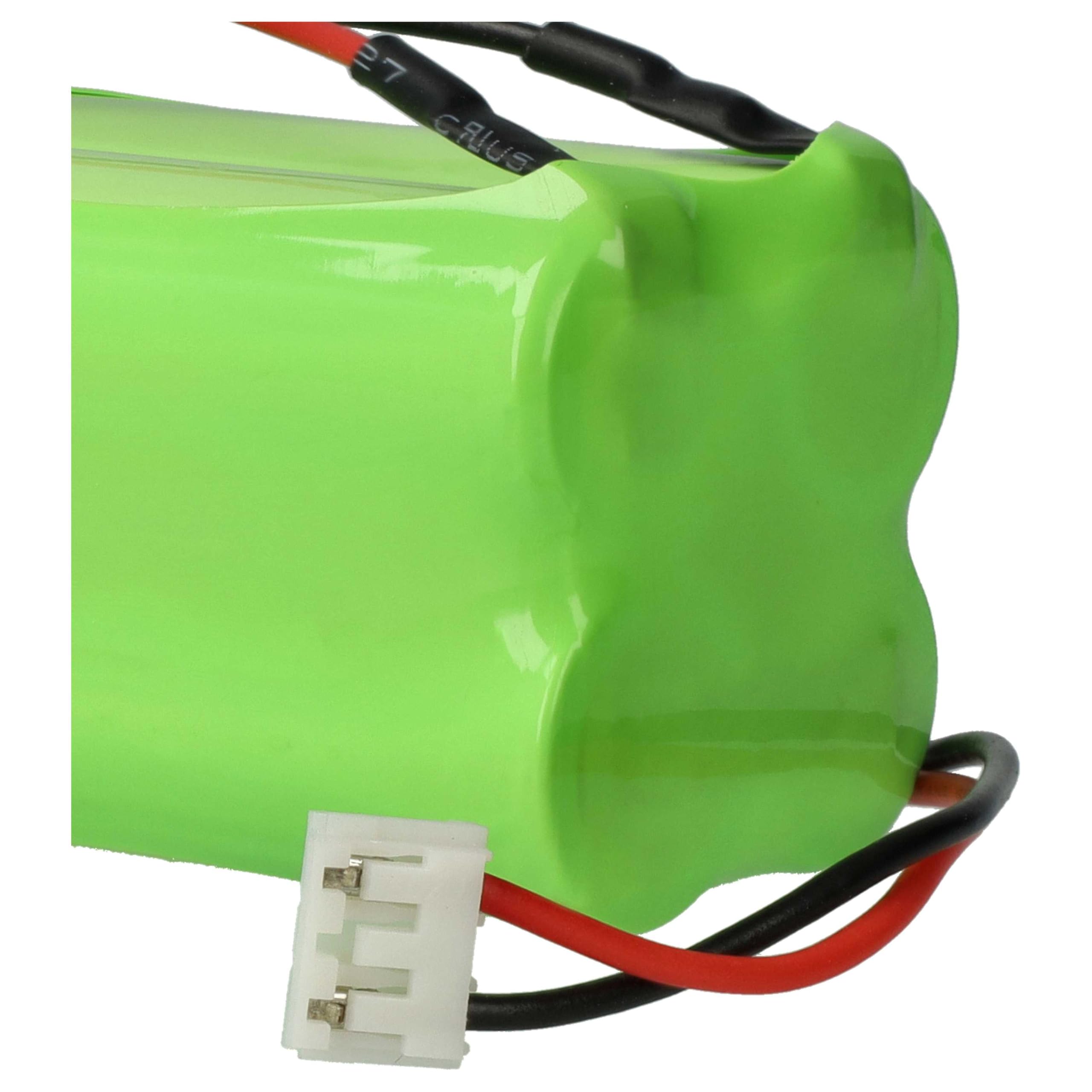 vhbw 5 x akumulator kompatybilny z ABM KCW013(SC) | KCD013(SC), KDU013(SC), IL023(8) droga ewakuacyjna, oświetlenie awaryjne (2000 mAh, 4,8 V, NiMH)