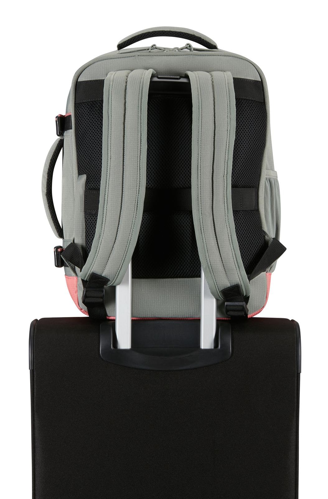 American Tourister zaino per il tempo libero con scomparto per laptop Take2Cabin Sport Backpack MS 26,5L Sage/Coral cachi