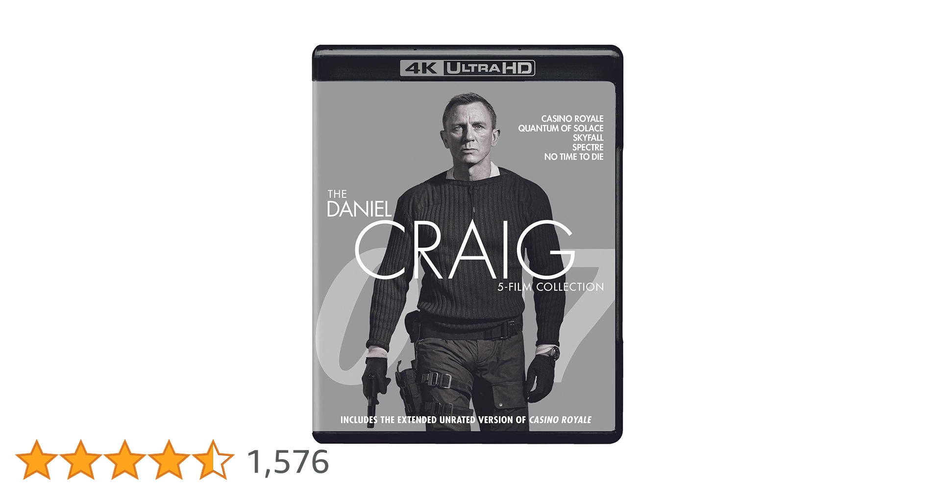 ⚠️最終値下げ 007 BluRayコレクション5枚まとめ売り Amazon.co.jp | James Bond: The Daniel Craig 5-Film
