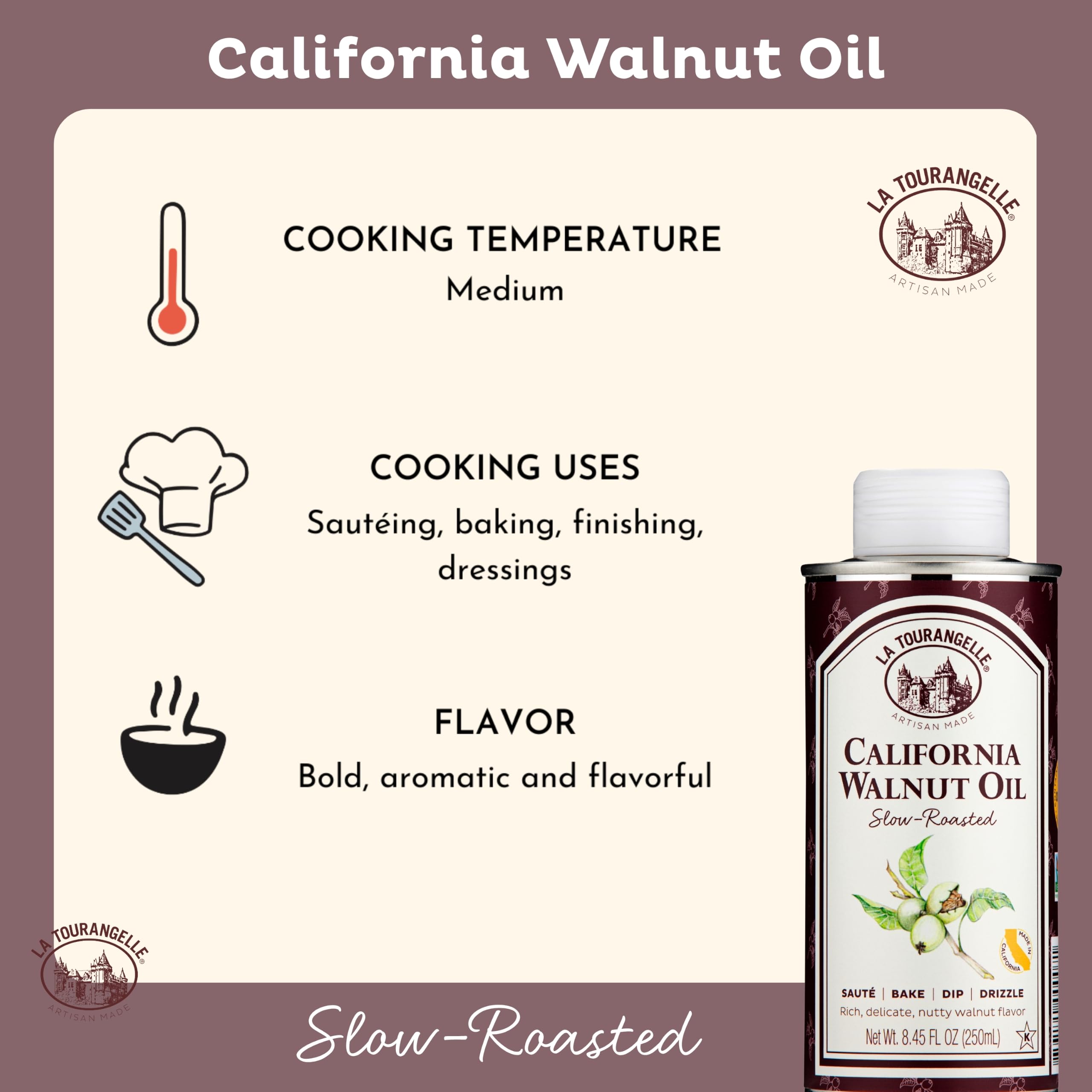 La Tourangelle Oil Roast Walnut (6x250ml)
