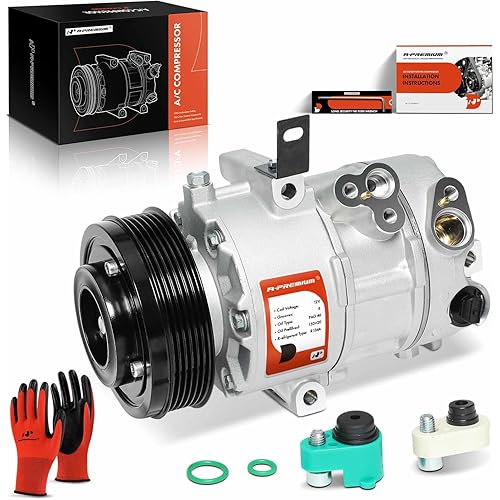 A-Premium A/C Compressor with Clutch Compatible with Hyundai Tucson 2.0L 2017-2018 (From 01/03/2017)