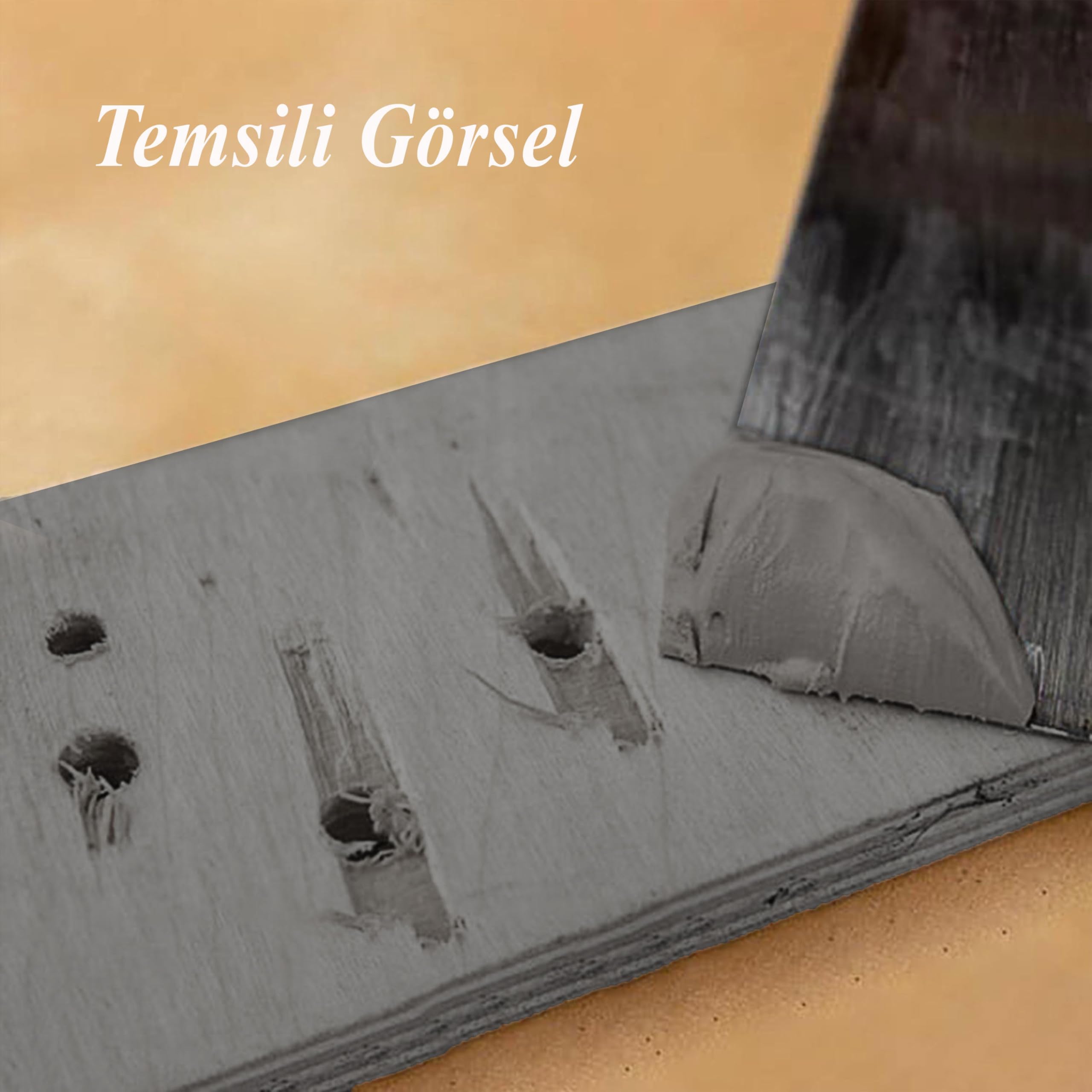 Ahşap Parke Tamir Macunu Gri Antrasit Mobilya Dolgu Çatlak Çizik Gideri 200 Gr Macun