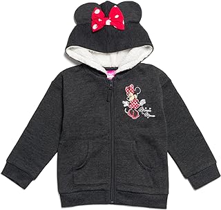 Mickey Mouse Minnie Mouse Lion King Simba Fleece Zip Up Hoodie Newborn to Toddler
