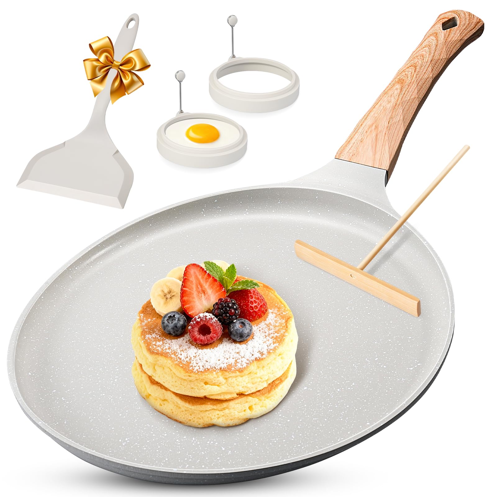 AOSION Nonstick Crepe Pan 11 Inch