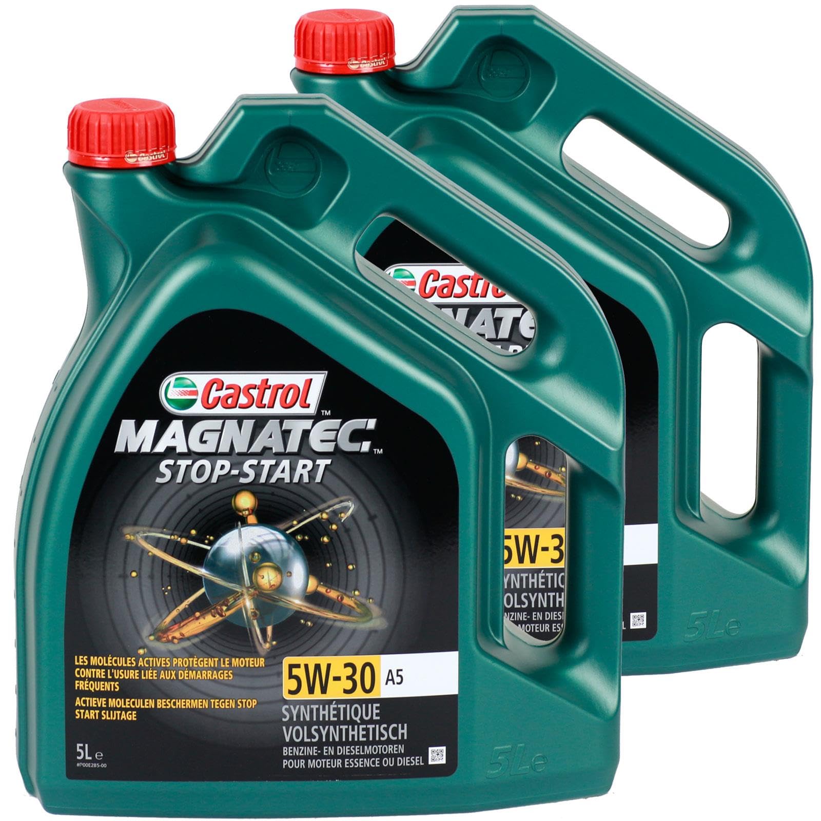 2x 159B9B Motoröl (10 L) | 2x 159B9B, 5L Magnatec Stop-Start 5W-30 A5, Motoröl