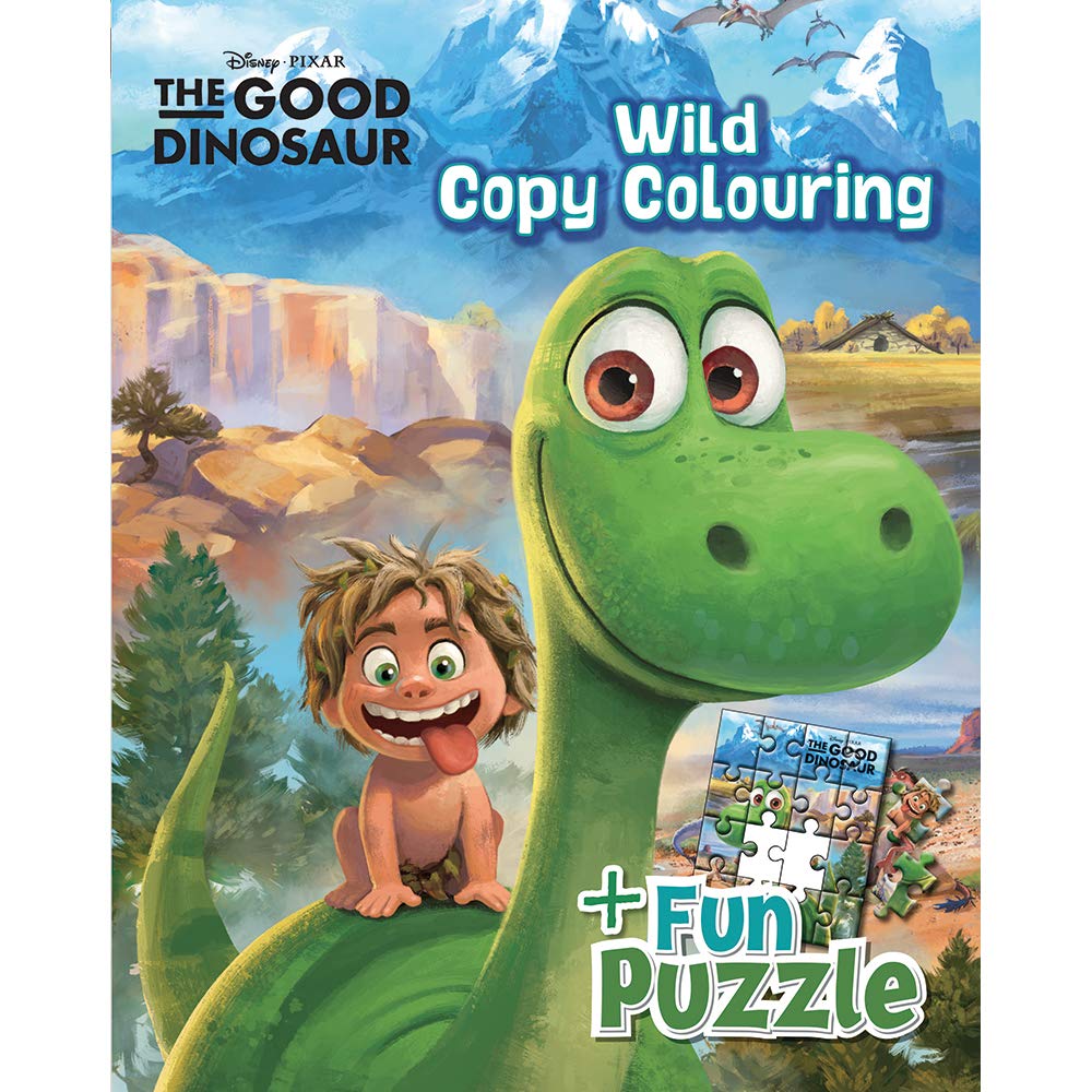 Disney Pixar The Good Dinosaur Wild Copy Colouring (Fun Puzzle)