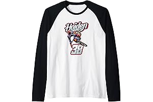 Haiden Deegan 250 Supercross-Motocross Raglan Baseball Tee 2024 - 2025