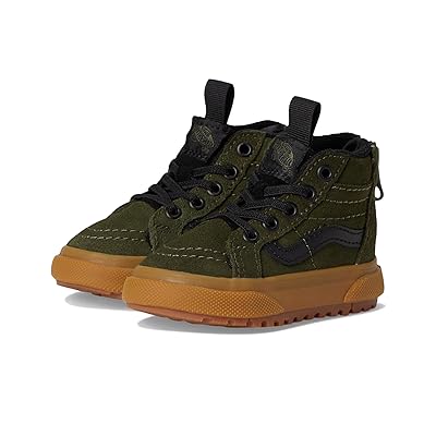 Vans Kids MTEtm SK8 Hi(r) Zip (Infant/Toddler) Kids Shoes Grape Leaf/Gum