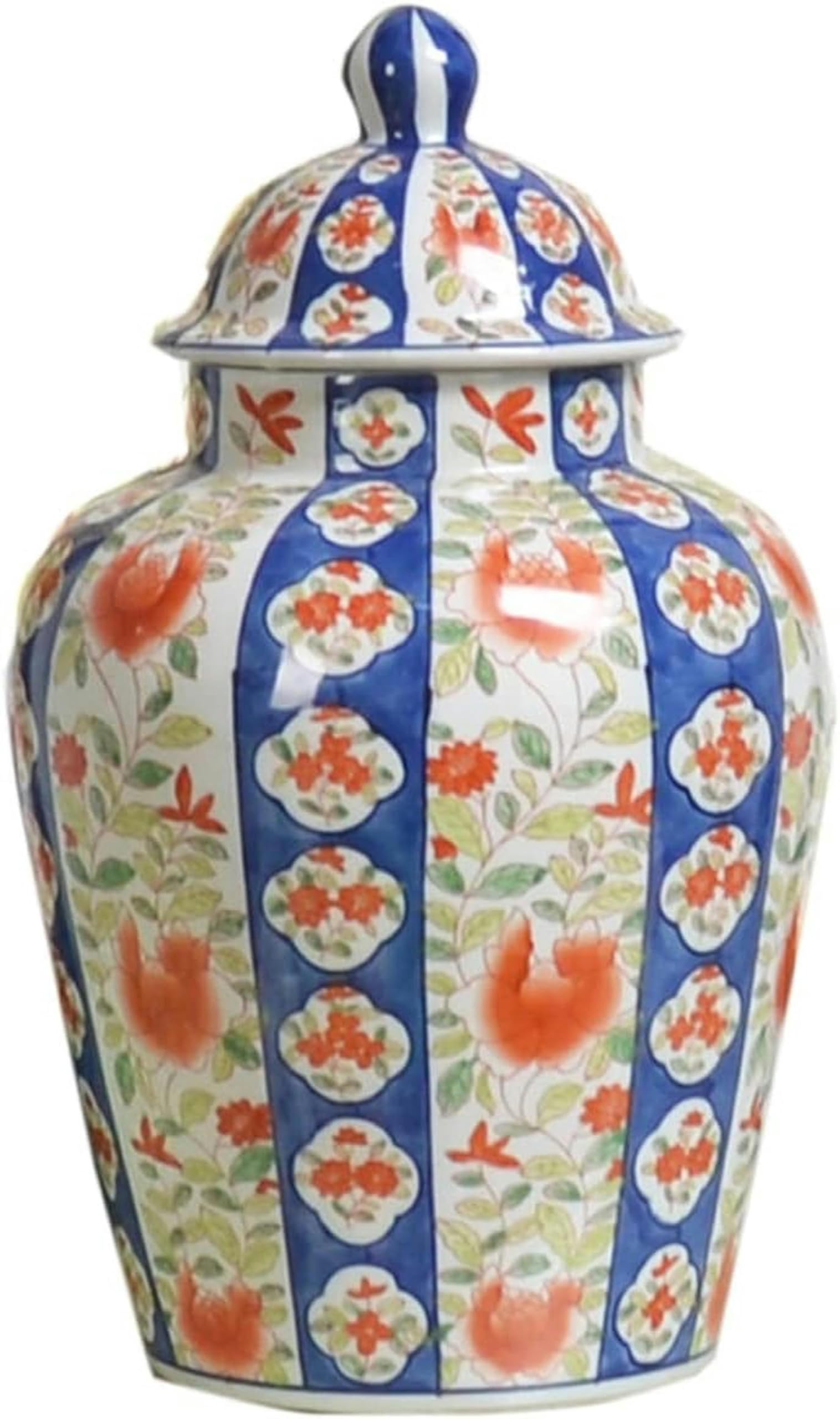 Vase pot de gingembre en céramique pour décoration de table basse et centre de table chic