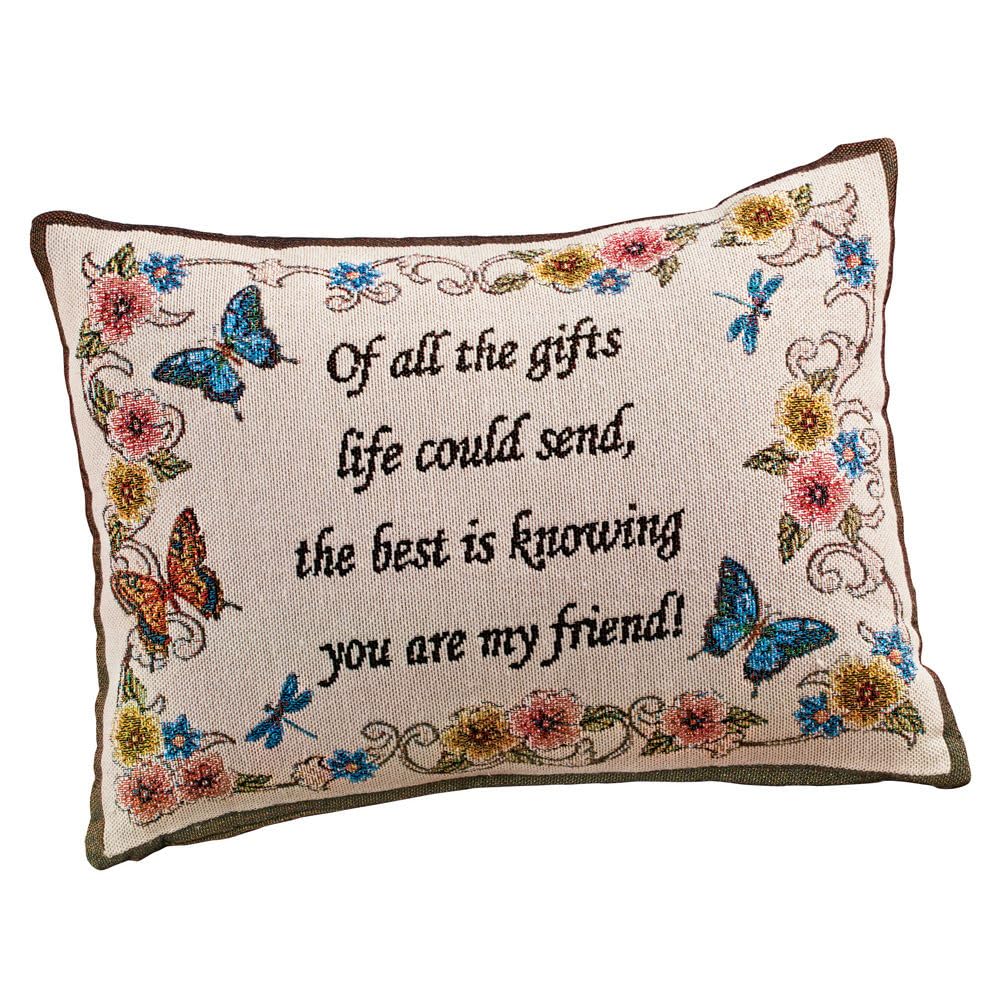 Collections Etc Tapestry Pillow