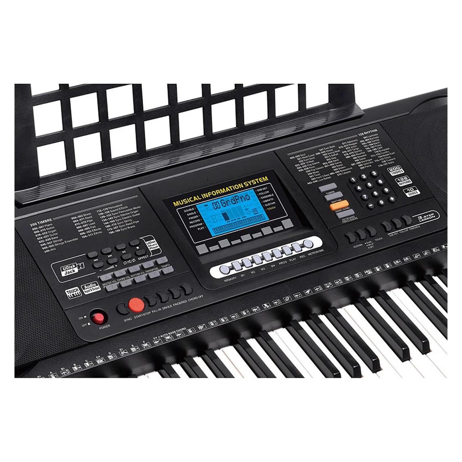 dorosłych klawiatura elektroniczna Klawiatura Muzyczna Profesjonalny Kontroler Elektroniczny Syntezator Muzyki Fortepianowej Cyfrowe 61 Klawiszy Instrumenty Organowe