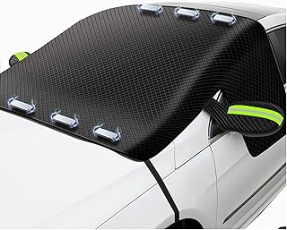 Auto Frontscheibenabdeckung für Dacia Sandero Stepway 3 Extreme 2020-2026, Scheibenabdeckung Winter Scheibenschutz Magnetische EIS Faltbare, Auto Zubehör,A
