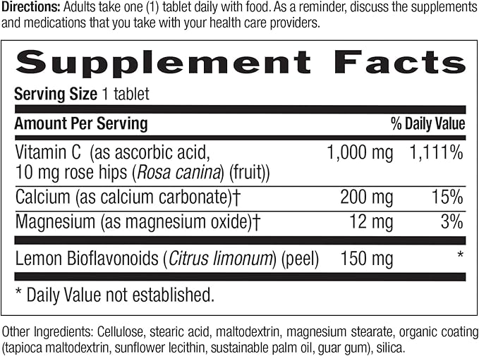 Buffered Vitamin C 1,000 mg