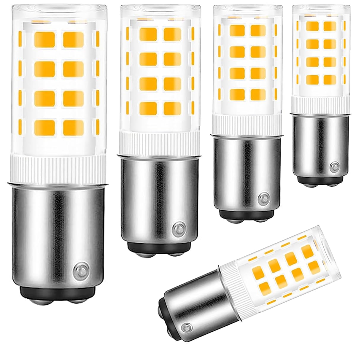 Ba15D 120 Volt Double Contact/Dc Bayonet Base Led Light Bulbs 30 Watt-50 Watt