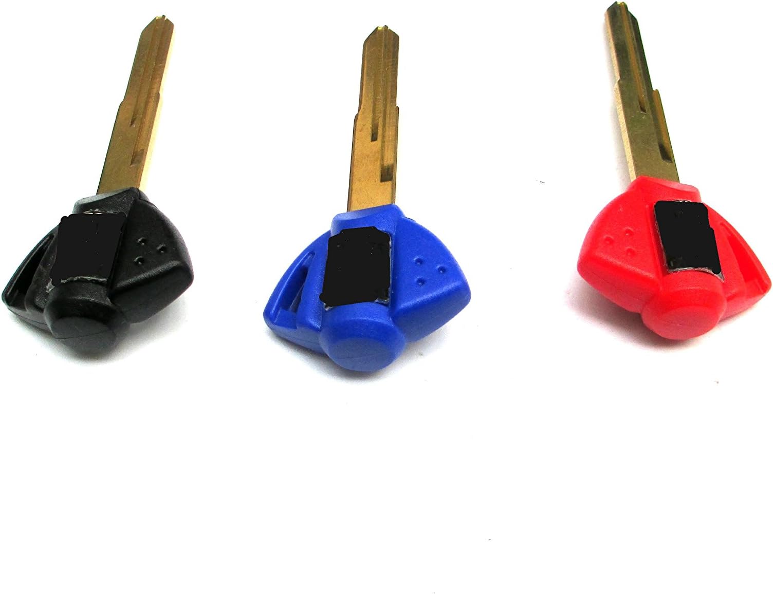 3 X MOTORCYCLE MOTORBIKE BLANK KEY FOR Suzuki GSXR 600 750 1000 1300 SV 650 1000 DL GSX