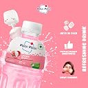 Mogu Mogu Lychee Juice Drink with Nata de Coco Jelly 320ml | Refreshing Tropical Thai-Made Sip & Chew Beverage gallery image