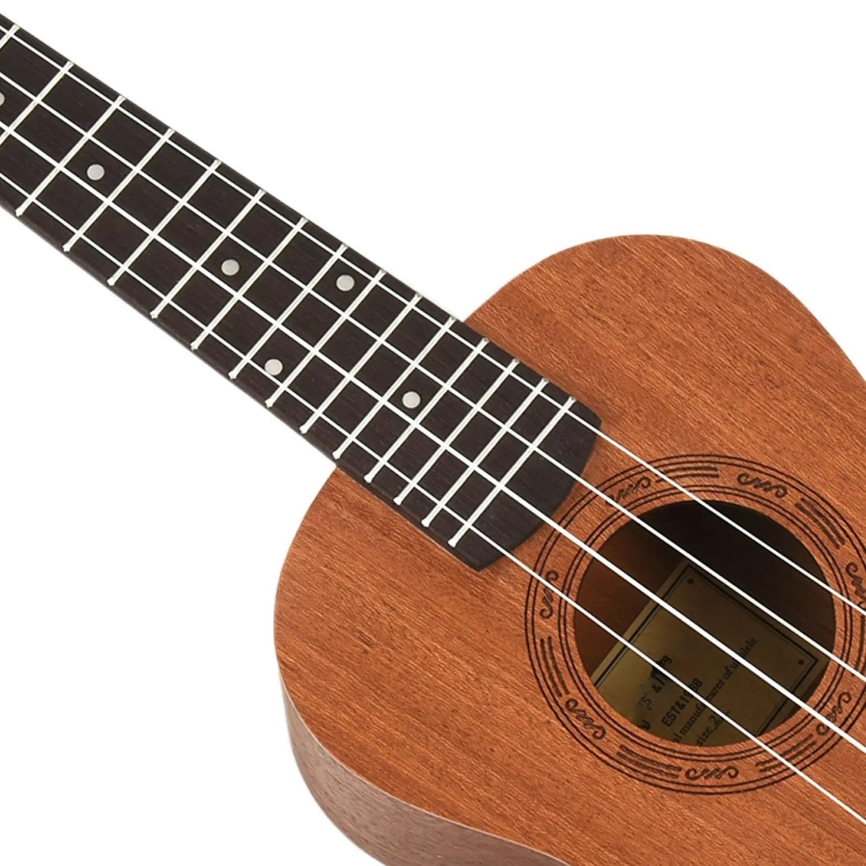 Ukulele Da Concerto 23 Pollici In Legno Di Mogano Ukulele Acustico Hawaii 4 Corde Per Principianti Ukes con Kits