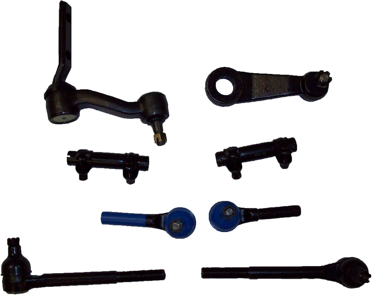 2 Inner Tie Rod Ends 2 Outer Tie Rod Ends 2 Adjusting Sleeves 1 Pitman Arm 1 Idler
