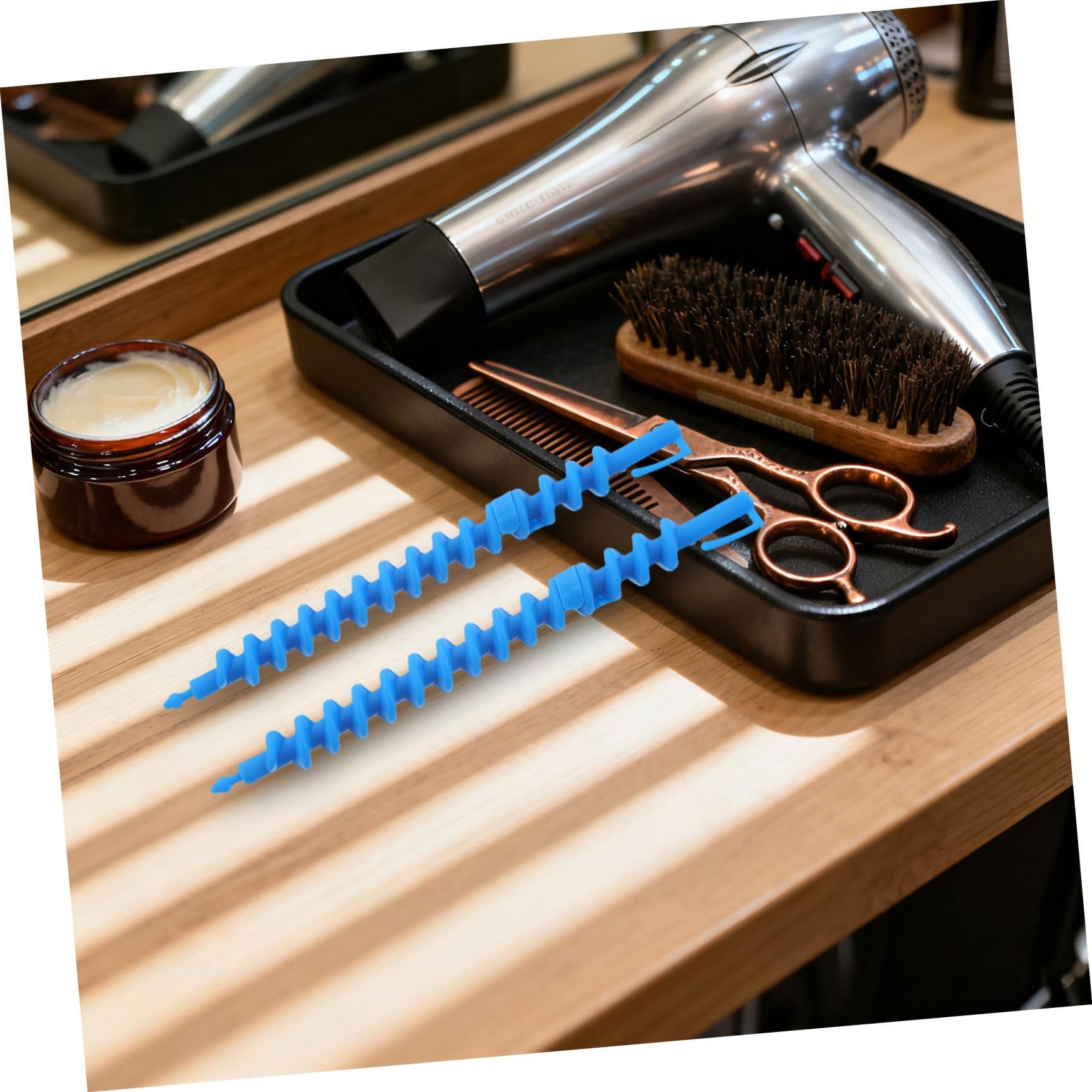 72 Pezzi Bigodini Acconciature Permanente e per Vite Spirale con Struttura Arricciare Strumenti Professionali per Styling Capelli Femminili