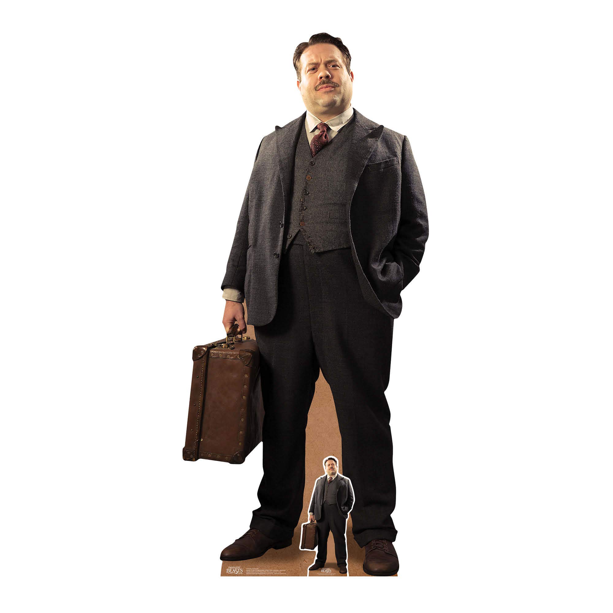 Jacob Kowalski from Fantastic Beasts Cardboard Cutout / Standee / Standup Fogler