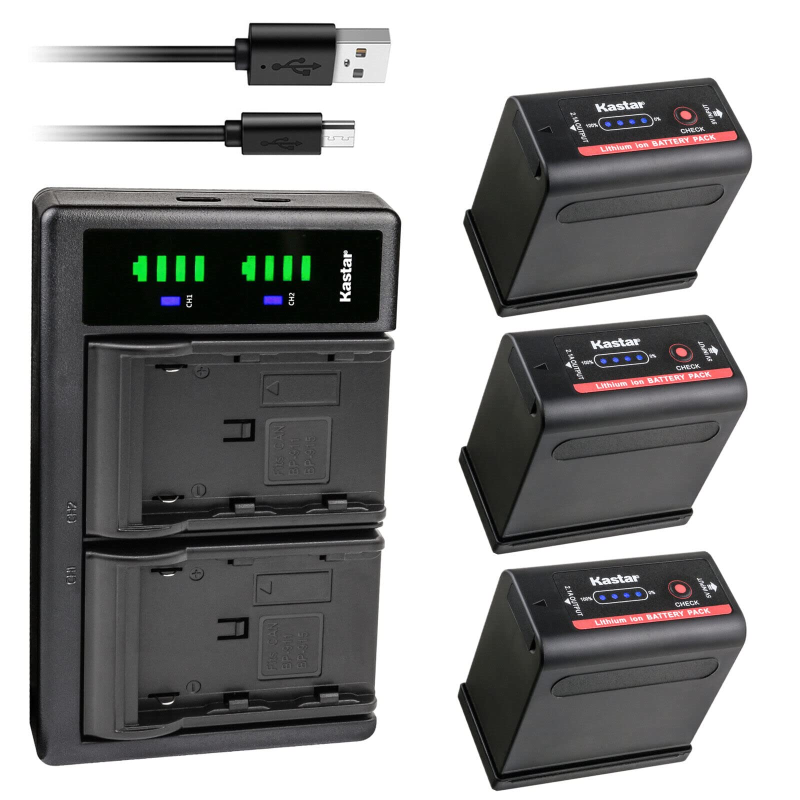 Amazon.com: Kastar 3-Pack Battery and LTD2 USB Charger Replacement