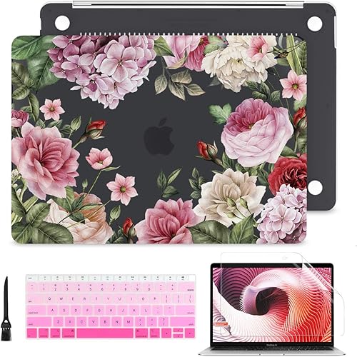 Miniatura 10 de Batianda - Carcasa rígida protectora de plástico transparente y mate para MacBook Pro (2019, 2018, 2017, 2016) de 13 pulgadas, modelo A2159, A1989,