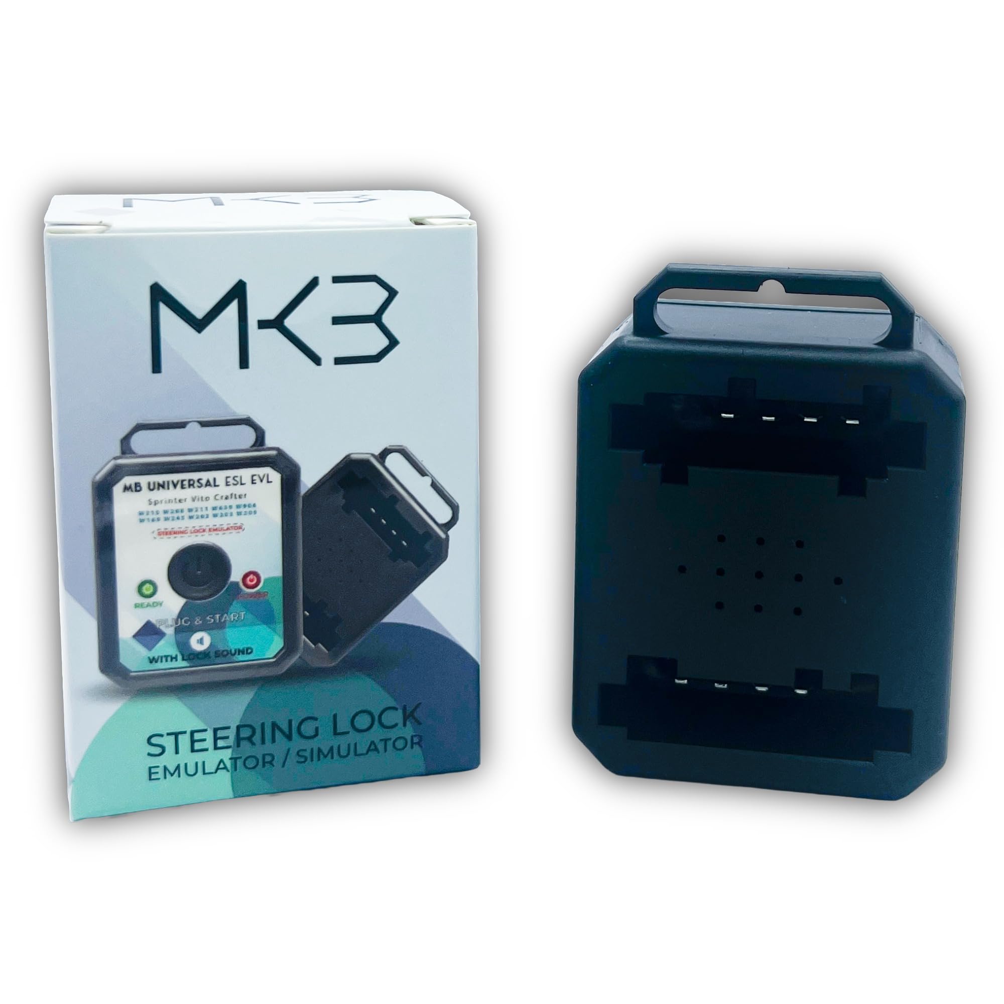 MK3 Lenkschloss-Emulator - ESL ELV für Sprinter Vito Crafter - W169 W245 W202 W203 W208 W209 W210 W211 W639 W906, Plug and Play, keine Programmierung erforderlich