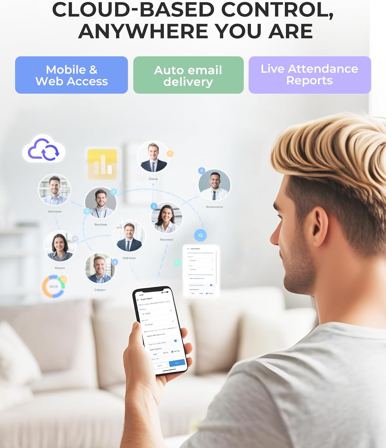 NGTeco NG-TC2 Cloud-Based Time Clock