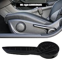 Vista 2 de ECSiNG Manijas de ajuste de asiento delantero derecho compatible con Mercedes-Benz Clase A W169 Clase B W245 W906 Sprinter Van Asa de ajuste