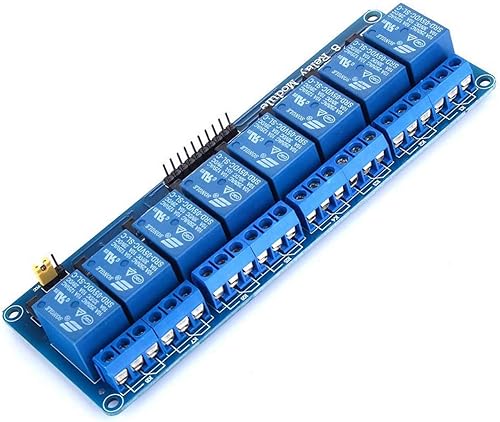 Miniatura 2 de Tablero de control del módulo de relé de 8 canales DC 5V DC 230V con optoacoplador para UNO R3 MEGA 2560 1280 DSP ARM PIC AVR TTL Logic STM32