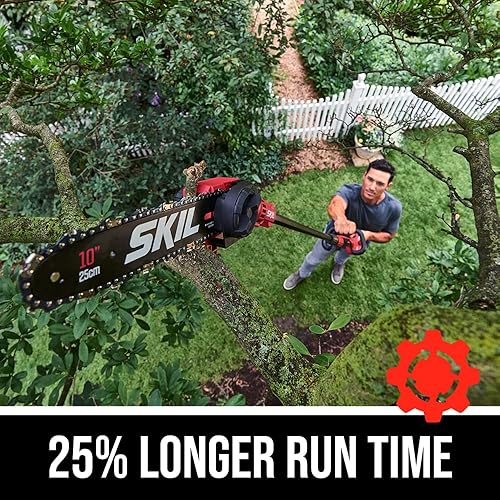 Miniatura 6 de SKIL PWR CORE 40 Kit de motosierra y poste sin escobillas de 40 V con batería y cargador