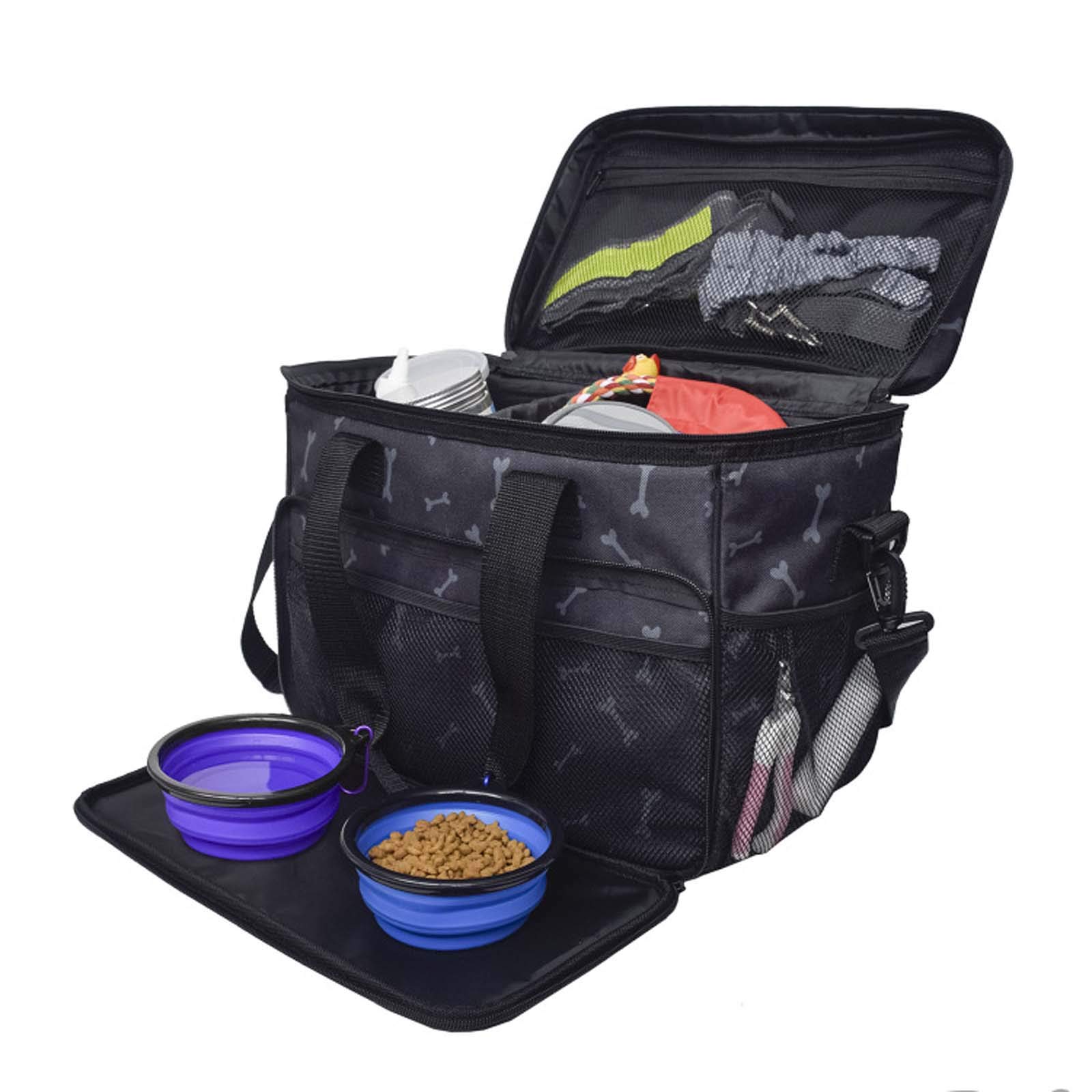 Borsa a tracolla multifunzionale per cani da viaggio per animali domestici per l'organo del contenitore del trasportatore