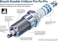Vista 2 de Bosch - Bujía de reemplazo de Iridio doble OE, paquete de 1 , Doble Iridium p2p