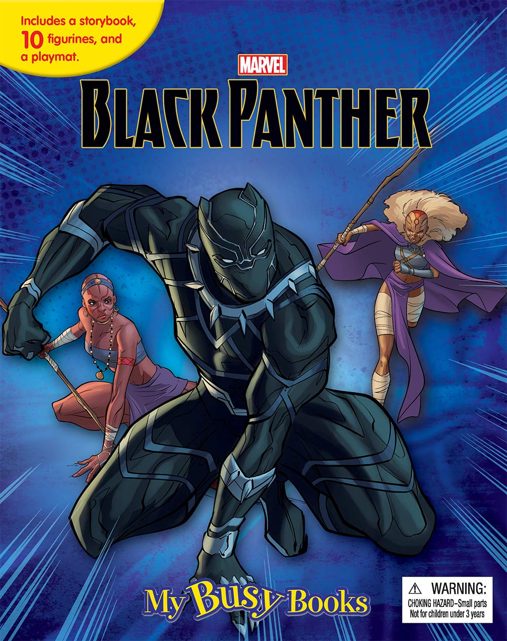 Phidal Marvel Black Panther My Busy Books