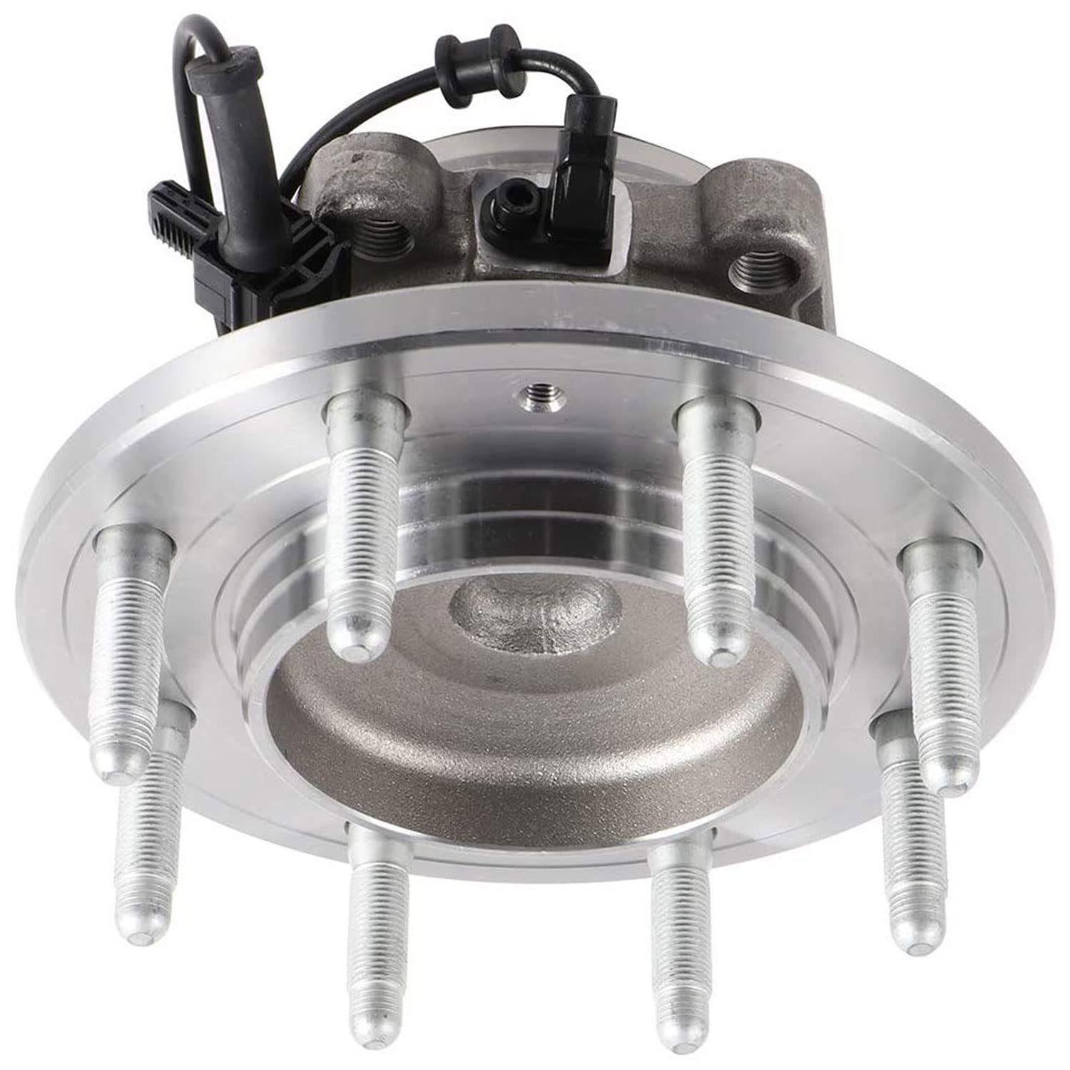 515146 Front Wheel Bearing and Hub Assembly 8 Lugs w/ABS SRW Replacement for 2011-2019 Chevy GMC Silverado Sierra 2500HD 3500HD Hub Bearing Assembly 2WD Only