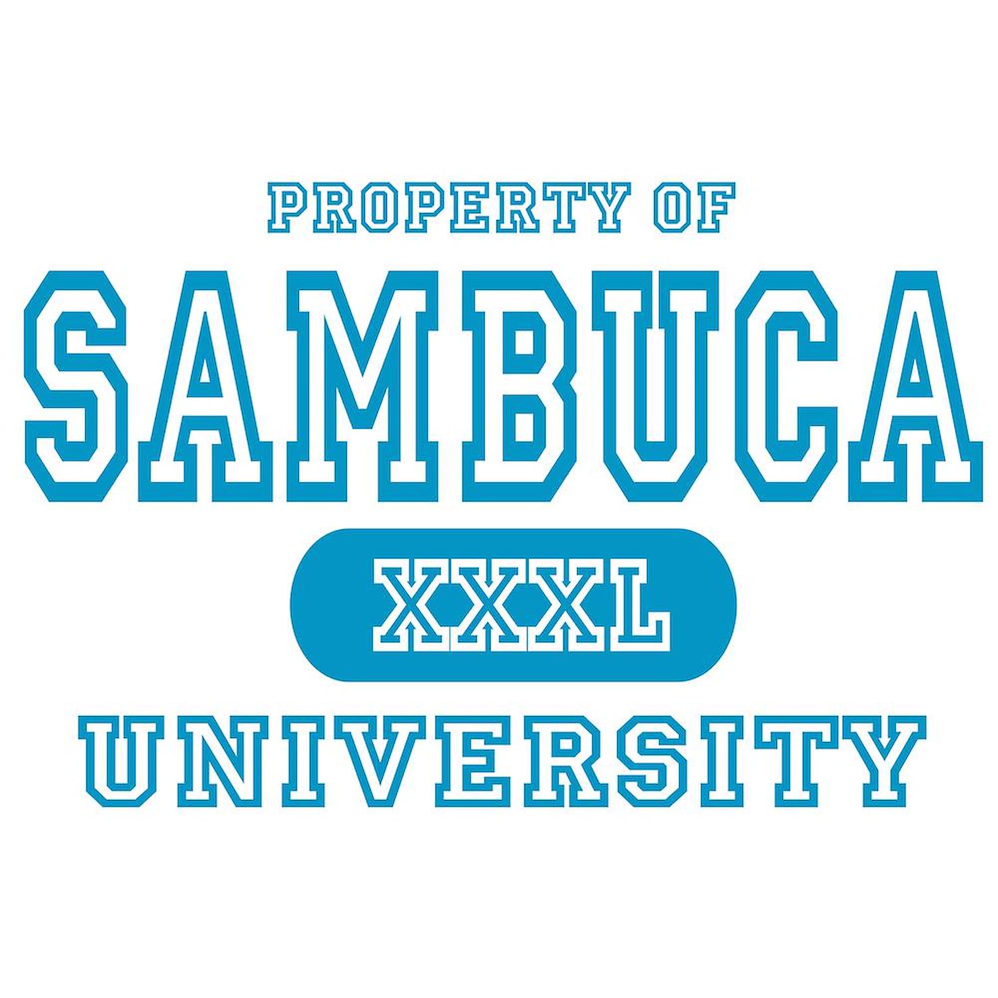 CafePress Sambuca University Alcohol 10