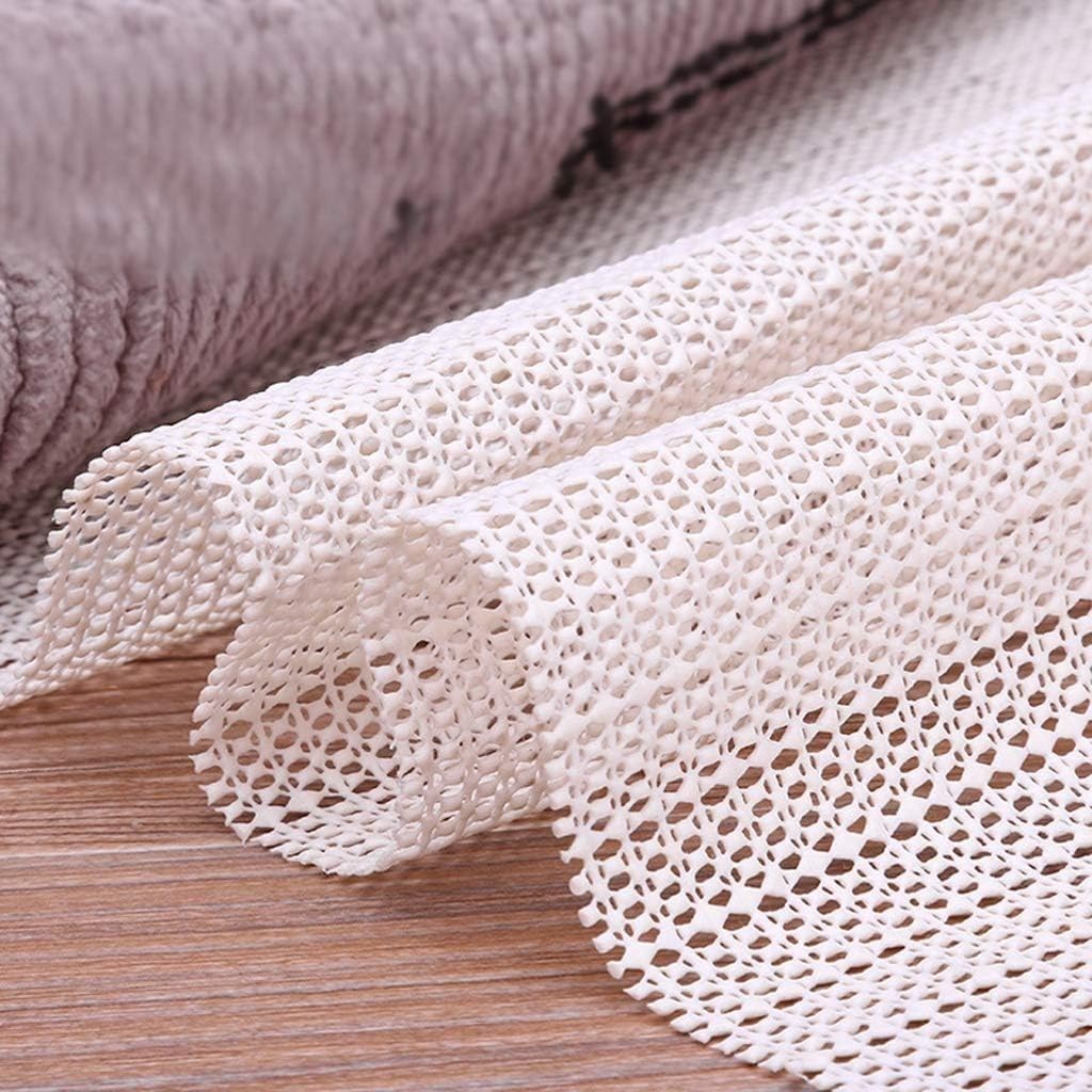 Dual-Sided Non-Slip Gripper Pad for Slatted Foundations & Platform Frames, Heavy-Duty Anti-Skid Surface Stabilizer, High-Friction Slide Stopper for Keeping Padding in Place, Trim to Fit