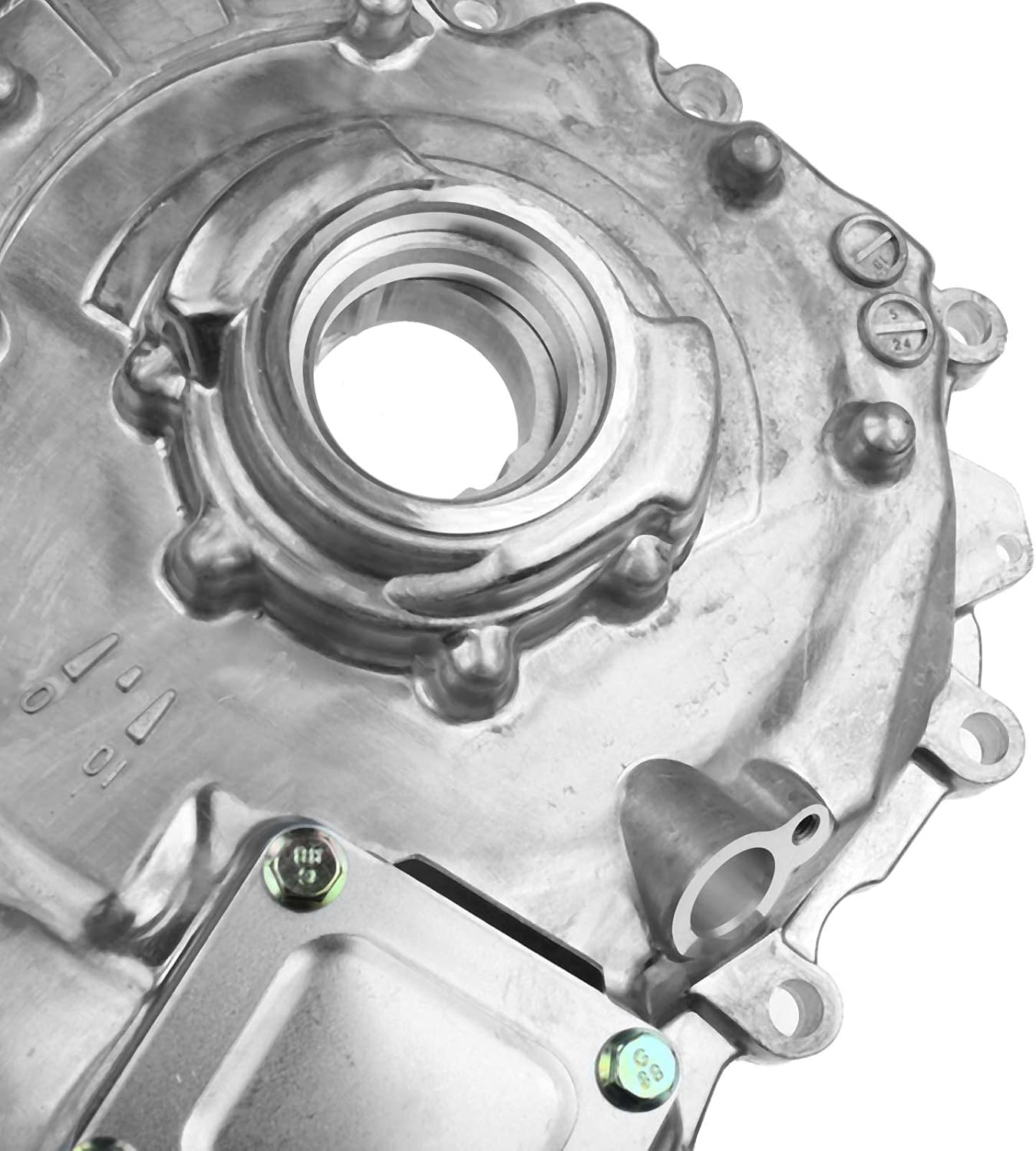 A-Premium Engine Timing Chain Cover Compatible with Lexus ES300h 2013-2019 Scion tC 2011-2016 Toyota Avalon Camry Highlander RAV4 Sienna Venza Front