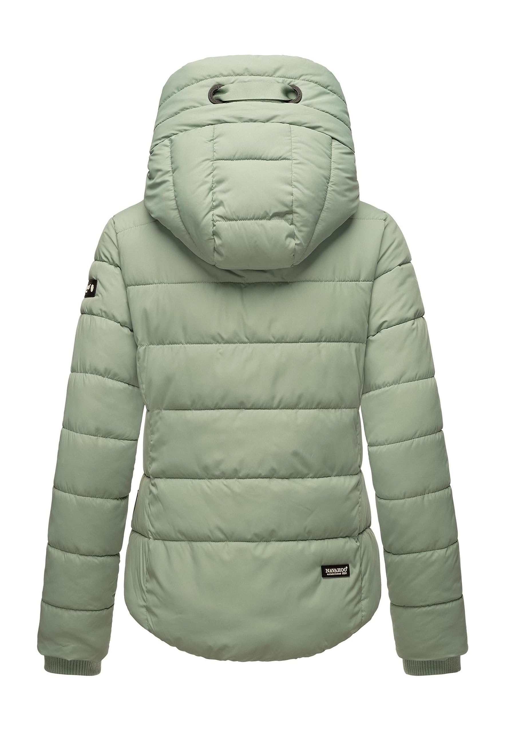 Navahoo B930 Veste d'hiver matelassée pour femme Col montant doublé