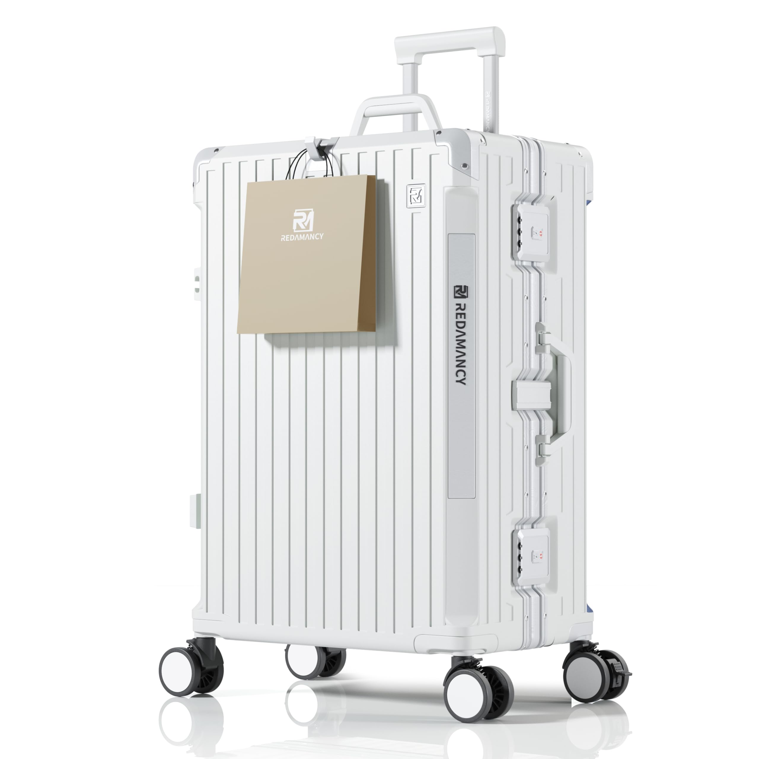 Redamancy スーツケース　キャリーケース　Lサイズ　ホワイト　97L Amazon | [Redamancy] スーツケース 【CA監修×日本企画】 キャリー