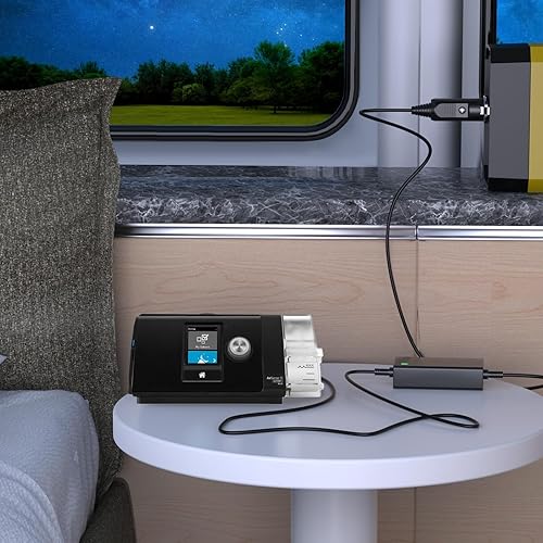 Miniatura 6 de IBERLS Power Cord Compatible with ResMed Airsense 10, 90W DC Adapter Power Supply Converter Fit for AirCurve 10 Series CPAP BiPAP Machines, 12-24V